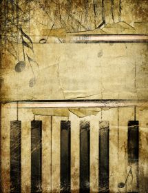 Abstract Piano Gallery Wrap