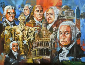 Founding Presidents Gallery Wrap