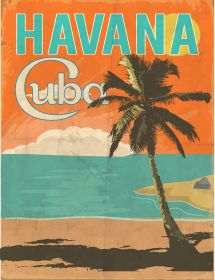 Cuba Havana Illustration