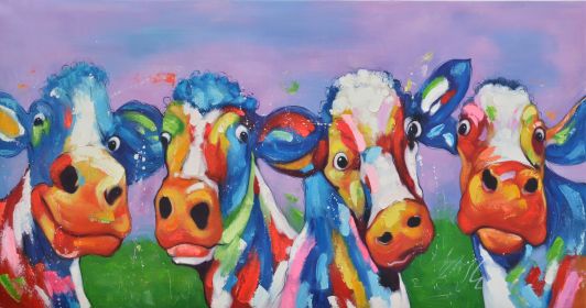 Kids Wall Art XL Cows