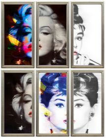 Audrey & Marilyn Set of 6