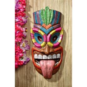 MAIKA I OLE TIKI FACE PLAQUE