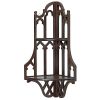 CANTERBURY CATHEDRAL GOTHIC WOODEN CORNER SHELF