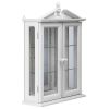 WHITE AMESBURY MANOR CURIO CABINET