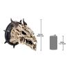 HORNED DRAGON SKULL TROPHY