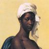 39X46 PORTRAIT OF A NEGRESS 1800