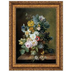 35X48 STILL LIFE WITH FLOWERS 1839