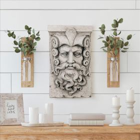 POSEIDON GREEK GOD WALL SCULPTURE