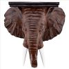 ELEPHANT WALL SHELF SCONCE