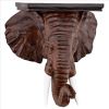 ELEPHANT WALL SHELF SCONCE