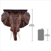 ELEPHANT WALL SHELF SCONCE