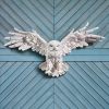 MYSTICAL SPIRIT OWL WALL SCULPTURE