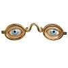 FOLK ART OPTOMETRIST TRADE SIGN