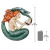 MISTY MAE MERMAID WALL SCULPTURE