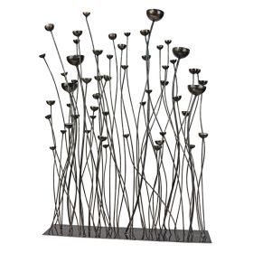 PRAIRIE GRASSES METAL SCULPTURE